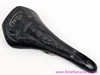 Selle Italia Nitrox Saddle: Black Glitter - 130mm - Uncovered Plastic - Mid School BMX / MTB (Near Mint)