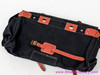 Zambale 7 Litre Classic Saddle Bag: Black Canvas & Leather (NEW)