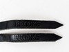 Brooks 1930's Leather Toe Straps: Black - Vintage-Look / Modern Production (LOW Miles Near Mint+)