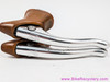 Campagnolo Nuovo Triomphe Brake Levers: Tan Hoods - Polished (Low Miles, Scrapes)