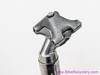 Campagnolo Super Record Fluted Seatpost: 27.2mm - #4051/1 - 4th Gen Polished w/ Elbow