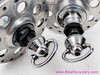 Campagnolo Gran Sport #1253 High Flange Hubset: 36H x 120mm - NR/SR  Record QR Skewers (EXC)