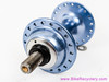 Campagnolo #1034 Nuovo Record Blue Anodized Rear Hub: Low Flange - 36H (Near Mint)