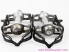 Campagnolo Record SL Superleggeri Strada Pedals: 1037/a -Black Cages