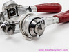 Campagnolo #1014 Nuovo/Super Record Downtube Shifters: Clamp - Red Covers (Mint LOW MILES)