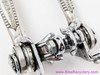 Campagnolo #1014 Nuovo/Super Record Downtube Shifters: Clamp / Band - Cable Stops (Near Mint)