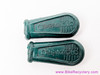 Campagnolo Shifter / QR Skewer Rubber Covers: British Racing Green (Near Mint+, pair)
