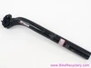 FSA K-Force Carbon Seatpost: 31.6mm x 350mm - Setback - Black (EXC)