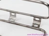 King Cage Side Loader Water Bottle Cage: Stainless Steel (Sold Individually, Near Mint+)