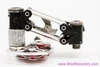 Campagnolo Super Record 4001 Rear Derailleur: Red Bullseye Jockeys - Pat 1984 (Low Miles Near Mint+)