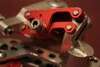 Precision Billet ProShift Rear Derailleur: 1990's Anodized Red/Silver, CNC