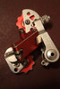 Precision Billet ProShift Rear Derailleur: 1990's Anodized Red/Silver, CNC