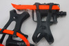 NOS Shimano Deore LX Pedals, Clips, Straps: Black, PD-M550