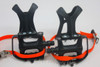 NOS Shimano Deore LX Pedals, Clips, Straps: Black, PD-M550