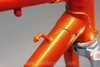Saxon Twin Tube Bicycle Frame & Fork: English, 1930's 1940's Restored 54cm