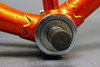 Saxon Twin Tube Bicycle Frame & Fork: English, 1930's 1940's Restored 54cm