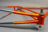 Saxon Twin Tube Bicycle Frame & Fork: English, 1930's 1940's Restored 54cm