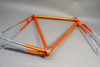 Saxon Twin Tube Bicycle Frame & Fork: English, 1930's 1940's Restored 54cm