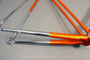 Saxon Twin Tube Bicycle Frame & Fork: English, 1930's 1940's Restored 54cm