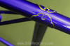 Baines Whirlwind Flying Gate International TT Frame / Fork: English 1930's 1940's Blue, 56cm