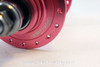 Gran Compe High Flange Track Hubs: Pink Ano, Fixed/Fixed, 32H NEW