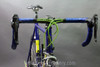 2007 Independent Fabrication Crown Jewel Road Bike: 56cm / 57cm, FULL Campagnolo Record 10sp, KCNC, King, Blue-Green-Yellow