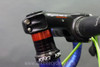 2007 Independent Fabrication Crown Jewel Road Bike: 56cm / 57cm, FULL Campagnolo Record 10sp, KCNC, King, Blue-Green-Yellow