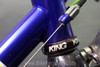2007 Independent Fabrication Crown Jewel Road Bike: 56cm / 57cm, FULL Campagnolo Record 10sp, KCNC, King, Blue-Green-Yellow