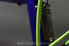 2007 Independent Fabrication Crown Jewel Road Bike: 56cm / 57cm, FULL Campagnolo Record 10sp, KCNC, King, Blue-Green-Yellow