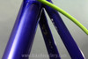 2007 Independent Fabrication Crown Jewel Road Bike: 56cm / 57cm, FULL Campagnolo Record 10sp, KCNC, King, Blue-Green-Yellow