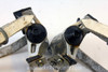 Suntour Cyclone Platform Pedals, MKS Clips & Leather Toe Straps