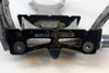 Suntour Cyclone Platform Pedals, MKS Clips & Leather Toe Straps