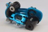 Retro Prototype Maching Joe's Rear Derailleur: CNC 1990's, Blue Anodized SUPER RARE! EXC