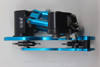 Retro Prototype Maching Joe's Rear Derailleur: CNC 1990's, Blue Anodized SUPER RARE! EXC