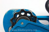 Retro Prototype Maching Joe's Rear Derailleur: CNC 1990's, Blue Anodized SUPER RARE! EXC