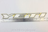 Vintage YETI Downtube Decal: ~11.5" x 1 1/4"