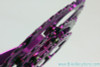 3DV Overkill Kooka Crankset & Moonhead Chainrings: Purple Ano 175mm 44/32/22t MINT+