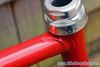 Vintage Italian Pista Frame / Fork: 55.5cm (c-t), Long Dropouts, Thin Stays, Flat Crown, C-Record Headset