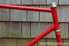 Vintage Italian Pista Frame / Fork: 55.5cm (c-t), Long Dropouts, Thin Stays, Flat Crown, C-Record Headset