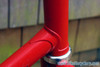 Vintage Italian Pista Frame / Fork: 55.5cm (c-t), Long Dropouts, Thin Stays, Flat Crown, C-Record Headset