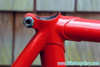 Vintage Italian Pista Frame / Fork: 55.5cm (c-t), Long Dropouts, Thin Stays, Flat Crown, C-Record Headset