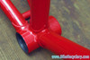 Vintage Italian Pista Frame / Fork: 55.5cm (c-t), Long Dropouts, Thin Stays, Flat Crown, C-Record Headset