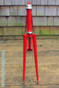 Vintage Italian Pista Frame / Fork: 55.5cm (c-t), Long Dropouts, Thin Stays, Flat Crown, C-Record Headset