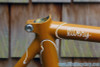 Livery Prototype Track Frame/Fork: Yoke Chainstay, Fancy Lugs & Dropouts, Columbus Steel, 53cm (c-t)