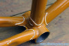 Livery Prototype Track Frame/Fork: Yoke Chainstay, Fancy Lugs & Dropouts, Columbus Steel, 53cm (c-t)