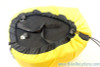 NOS Robert Beckman Panniers: Red/Black, 5-Hook & Strap System, Rain Covers (pair)
