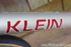1981(?) Klein Stage Custom Touring Show Bike: Champagne, Huret DuoPar Titanio, Modolo, Avocet, Original Paint 59cm (c-c)