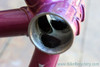 Zero rust inside the frame