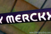 Vintage 1985 Eddy Merckx Professional Frame / Fork: 60cm (58.5cm Top Tube), Purple & White Cycle Art Paint, 130mm Spacing