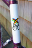 Vintage 1985 Eddy Merckx Professional Frame / Fork: 60cm (58.5cm Top Tube), Purple & White Cycle Art Paint, 130mm Spacing